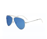 LENTES DE SOL RAYBAN AVIATOR REVERSE RB0101/ COLOR:AZUL Y PLATEADO